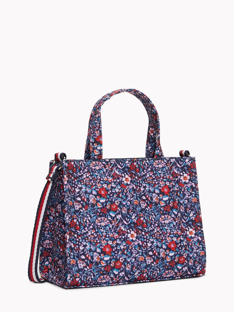 Lány Tommy Hilfiger Floral Print Tote Táska Színes | HU 2027GSO